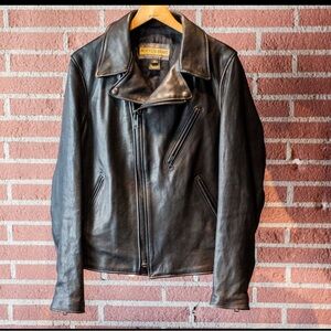 Sold * Schott NYC Perfecto Brand Leather Jacket – Style 6213 (Lambskin) – Size M